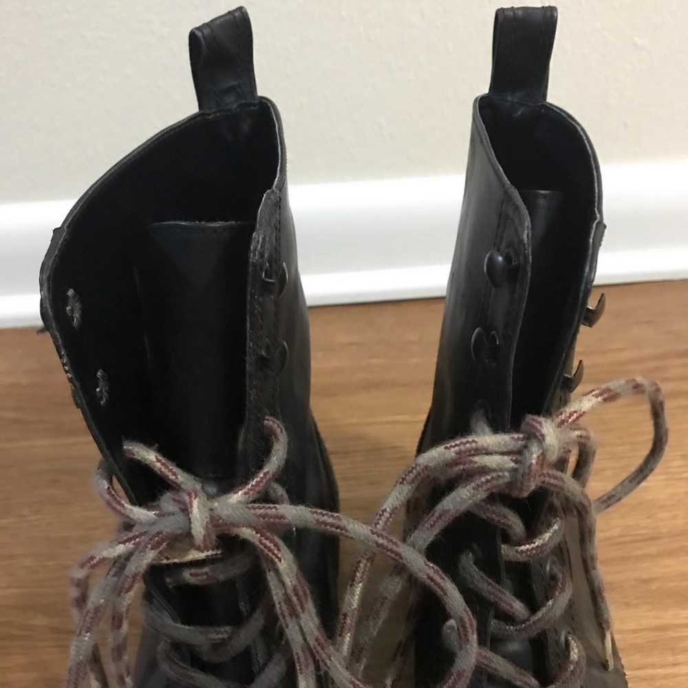 Zara distressed combat boot - Picture 6 of 9